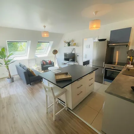 Appartement Les 4 Elements - Parking Prive - Honfleur